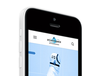 arianespace mobile arianespace mobile responsive rockets website