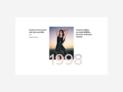 SMCP - Timeline claudie corporate cover group maje pierlot sandro smcp timeline ui ux