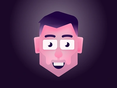 Avatar avatar face figma flat gradient illustraion opacity vector