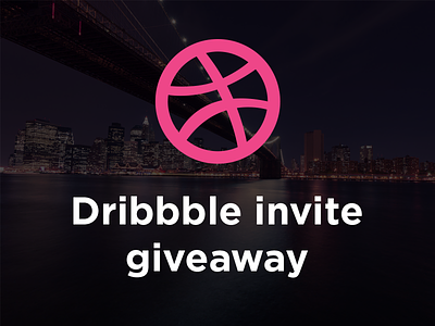 Dribbble invite giveaway away competition draft dribbble gift give giveaway invitation invite invites player prospects