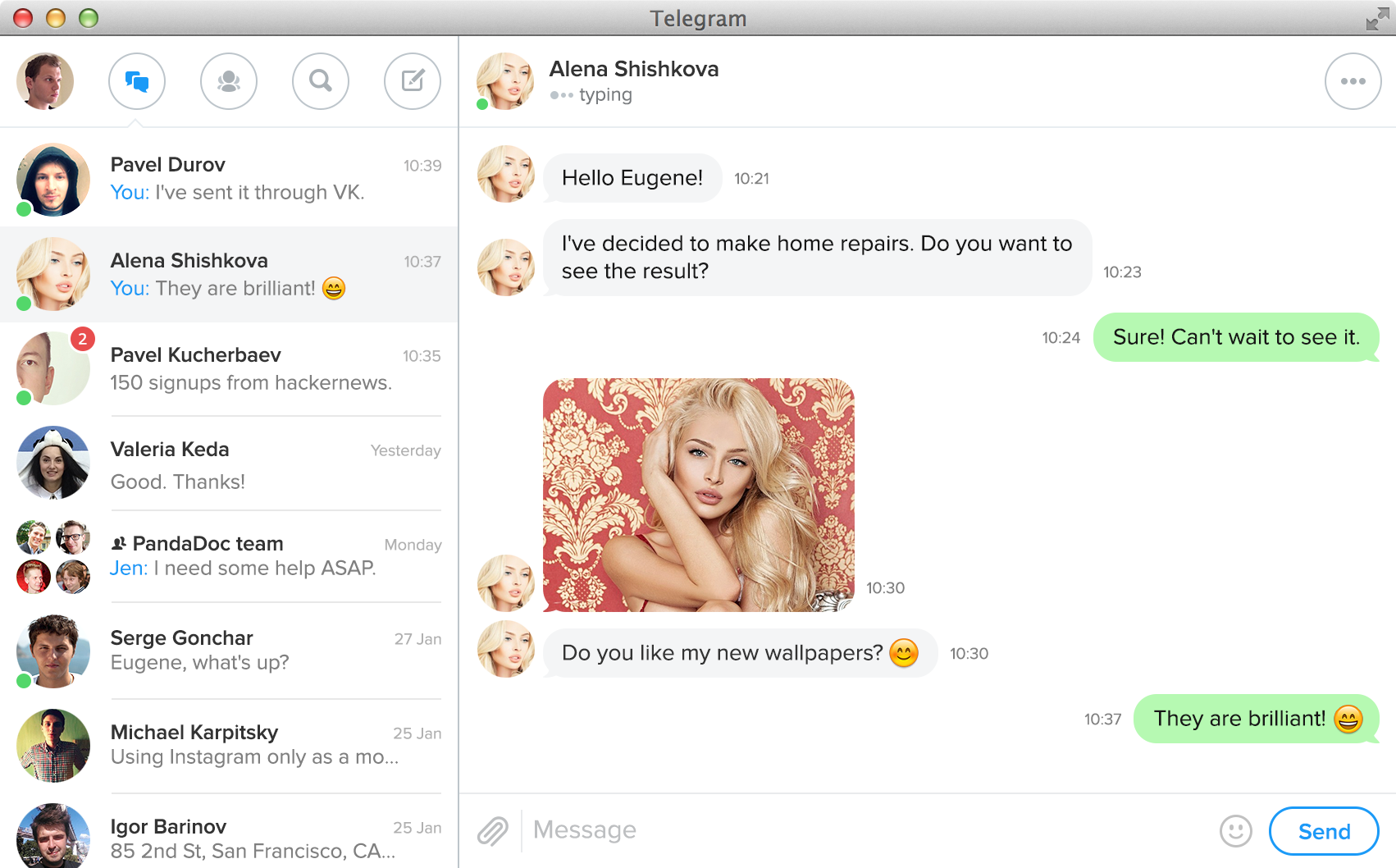 telegram osx