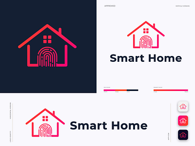 SMART HOME LOGO DESIGN