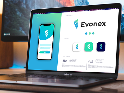 Evonex Logo Design