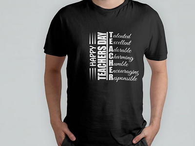 Happy Teachers Day - T-Shirt Design