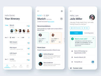 Travel companion app appdesign assistant companion app connect flutter ios itinerary react native recommendation schedule travel app uidesign