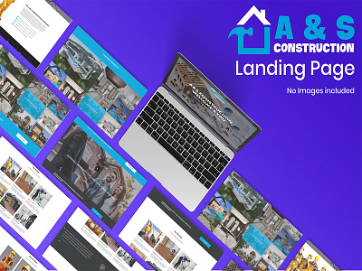 A & S Construction Landing Template