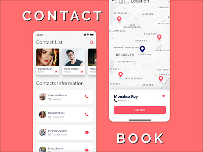 Contact Book Redesign App Challenge