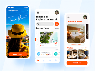 Hotel Booking App design