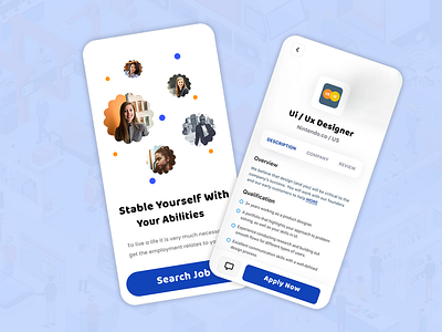 Job Search App Design