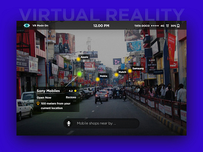 Virtual reality concept android dailyui design ui virtual reality