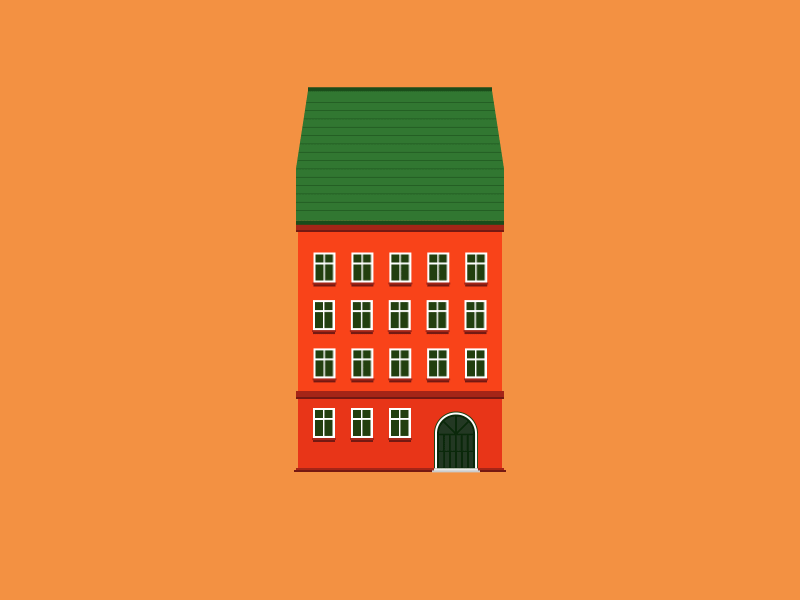 animated building animation building gif house