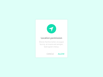 Pop up dailyui day016 location overlay permission popup