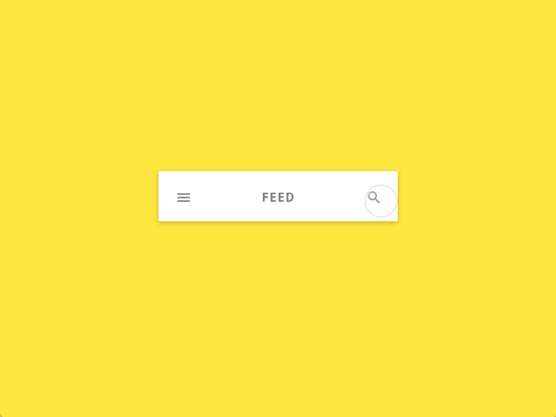 Search animation dailyui day022 gif interaction menu nav search