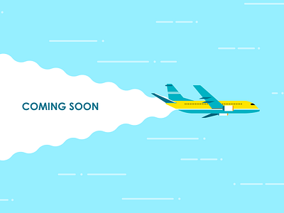 Coming Soon airplane cloud coming comingsoon plane sky soon