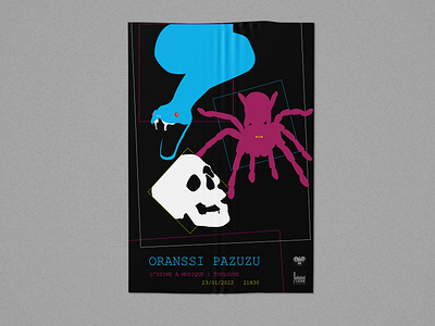 Oranssi Pazuzu concert poster