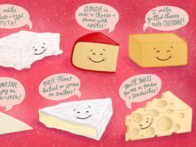 In Queso Emergency Cheese Pun Illustration 2 cheese cute food cute illustration drawing food and drink food illustration foodie handdrawn illustration pun pun illustration
