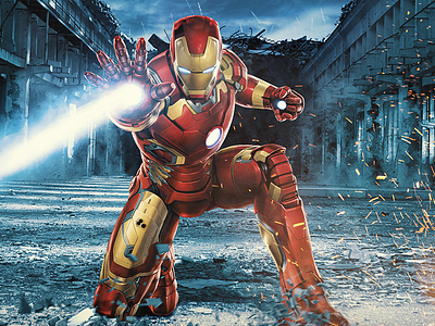 Iron Man 3 3 creative iron man manipulation movie poster