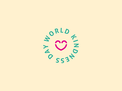 World Kindness Day branding design icon illustration logo typography vector