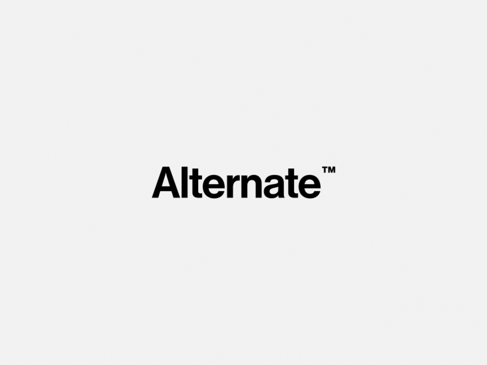 Alternate 2d animation aftereffects animation animation after effects branding design graphic design logo motion motion design motion graphics motiongraphics reveal text transition transitions typography