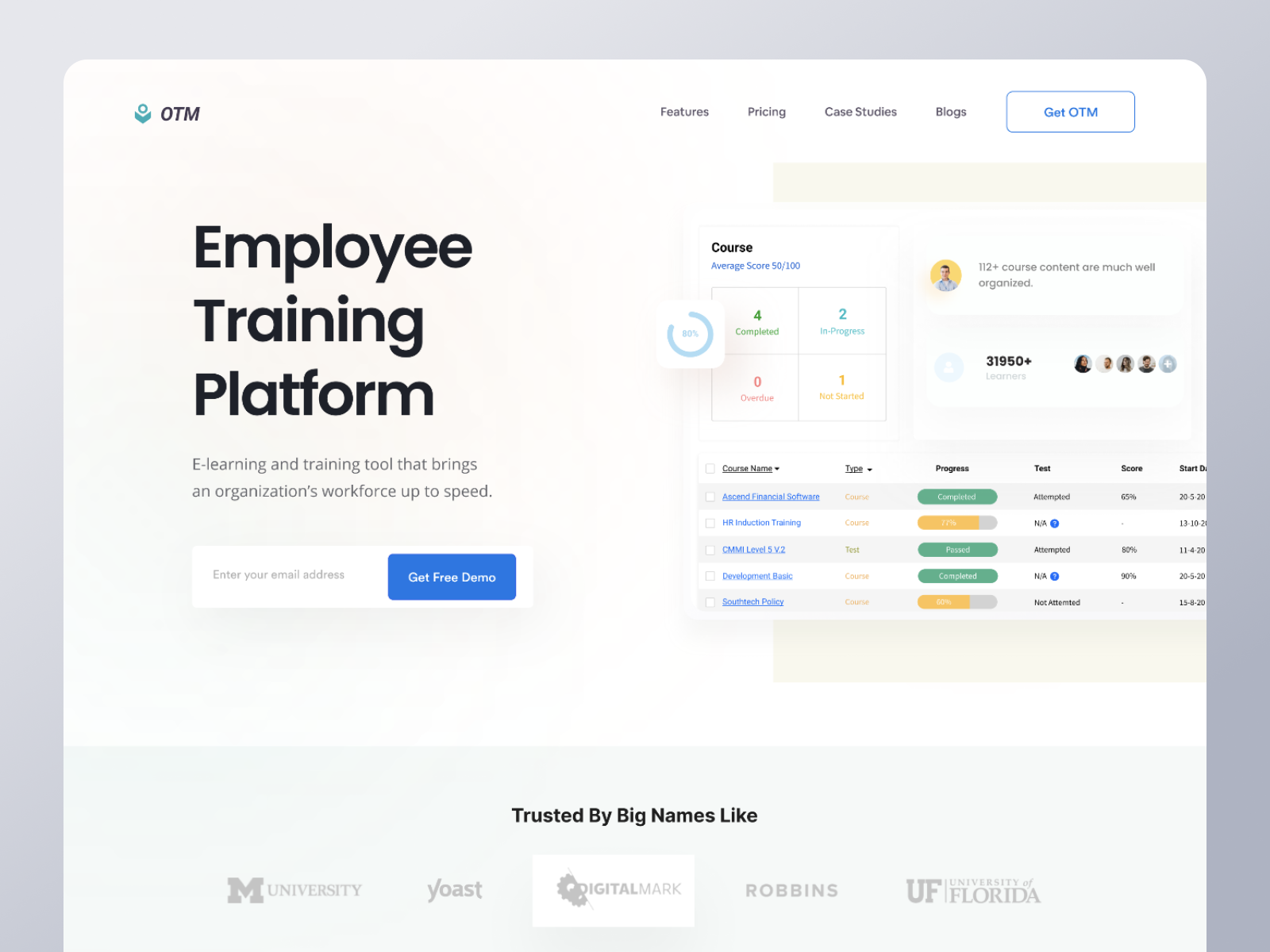 Employee Training Platform