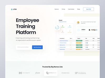 Employee Training Platform Website