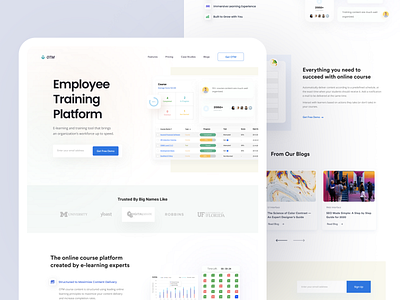 Employee Training Platform Website