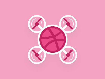 Dribbble Drone