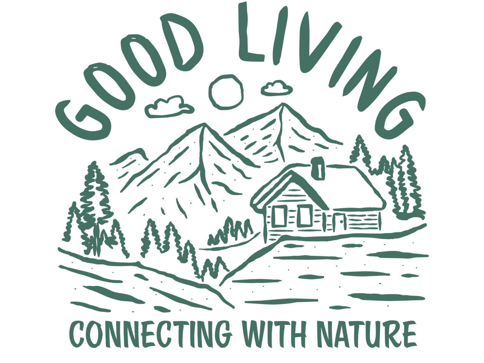 good living illustration by lumihano on Dribbble