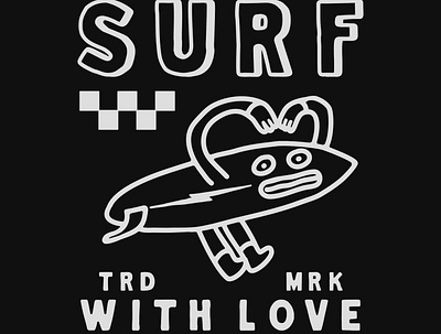 SURFWITHLOVE illustration surf