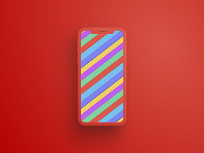 Colourful seamless phone case pattern