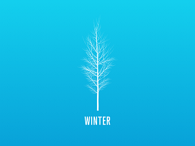 Winter Illustration illustration tree vector winter