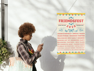Friendsfest Festival Poster