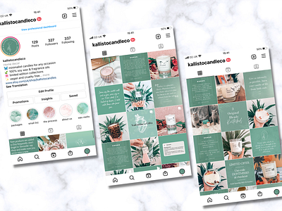 Social Media Templates - Kallisto Candle Co.