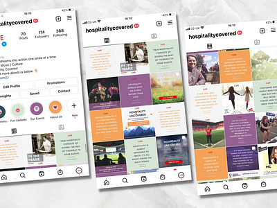 Corporate Hospitality Instagram Templates