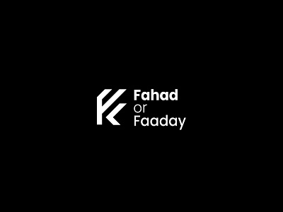 FahadorFaaday - Personal Brand Logo brand branding f f logo fahadorfaaday graphic design identity lettermark logo logo concept logo idea logofolio logomark minimal modern logo monogram personal logo symbol type typography