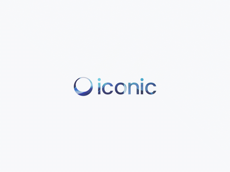 Iconic Logo Design Gif - BlockChain | NFT | Web 3.0 blockchain company blockchain logo blue branding circle cryptocurrency gif gradient greatness iconic letter i logo design logo presentation logofolio nft startup venture symbol tech logo technology company web 3.0 logo