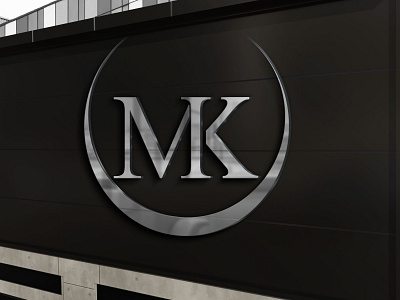 Typography logo(MK) graphic graphic design logodesign logotype