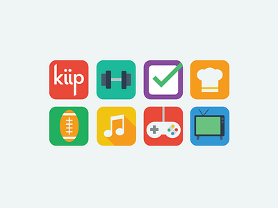 Kiip Vertical App Icons