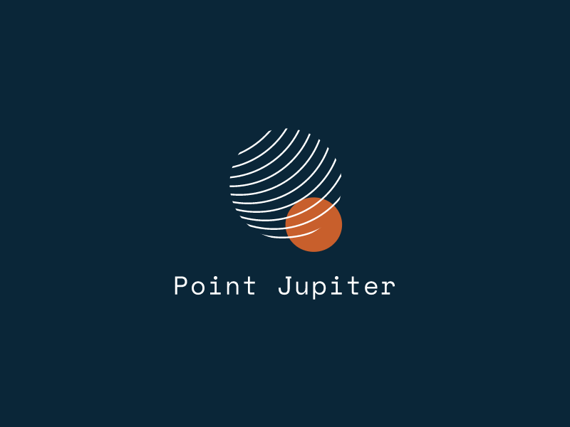 Logo Reveal - Point Jupiter agency animation branding design jupiter lines logo logo design logo reveal planet point solar system space spot