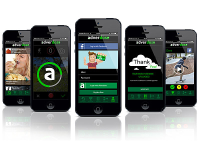 Adverdose adverdose design mobile app ui ux video competition
