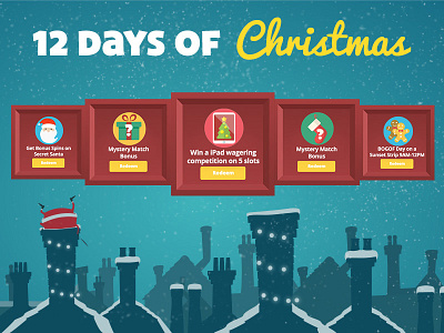 12 Days of Christmas adobe cc christmas dream bingo illustrator website