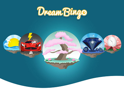 Bingo Rooms icons icons ui visual design web design