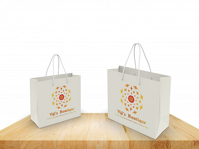 Viji's Boutique Logo Design