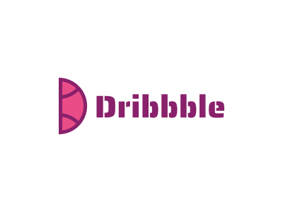Dribbble logo redesign branding design graphic design logo minimal typography ui