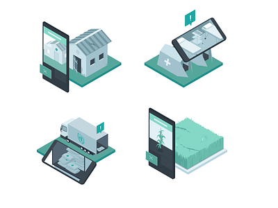 Illustrations for a Market Research Platform