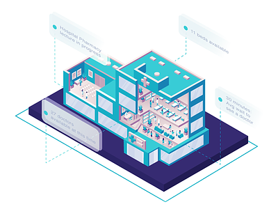 Explainer Hospital Illustration