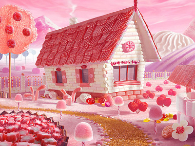 Candy cottage candy food sweet yummy