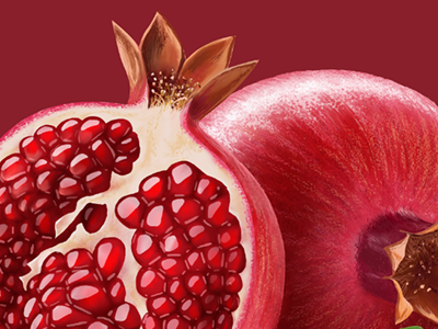 Pomegranate food fruit pomegranate yummy