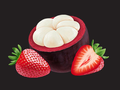 Kokum and strawberry