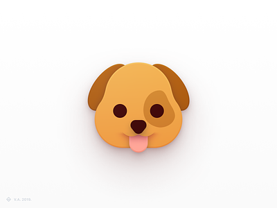 Puppy cute design dog figma graphics icon iconography illustration logo vector